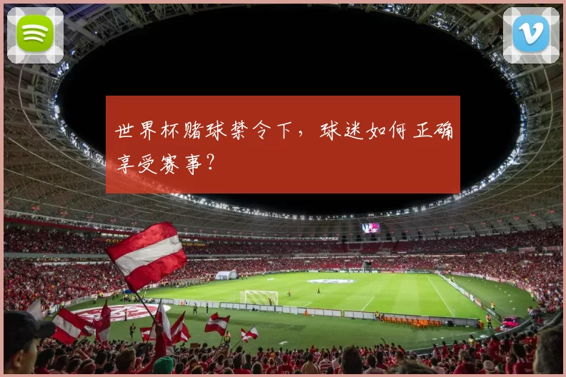 世界杯赌球禁令下，球迷如何正确享受赛事？